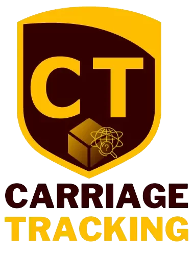 What is Courier Service Carriage Tracking Logo