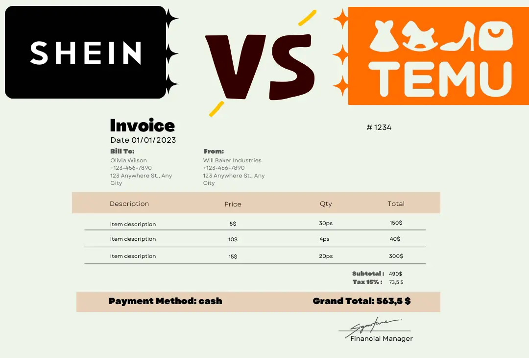 Temu VS Shein Payment