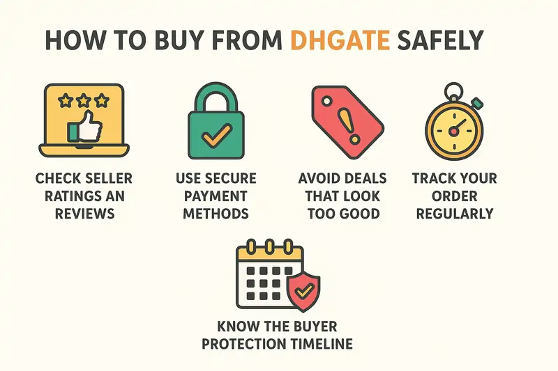 how to buy from dhgate safely